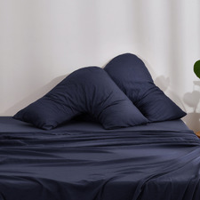 Washed Microfibre V-Shape Pillowcases (Set of 2)
