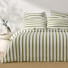 Olive Maeve Yarn-Dyed Washed Cotton Quilt Cover Set