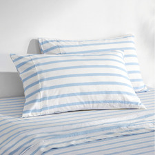 Beau Yarn-Dyed Washed Cotton Pillowcases (Set of 2)