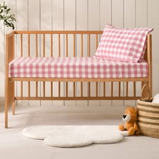 Gordon Cotton Cot Fitted Sheet Set