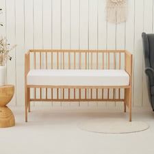 Bamboo-Blend Terry Waterproof Cot Mattress Protector