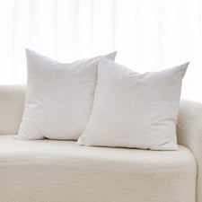 Avery Duck Feather Square Cushion Inserts (Set of 2)