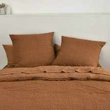 Delphine Seersucker European Pillowcases (Set of 2)
