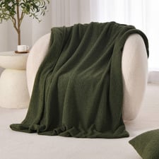 Skye Teddy Fleece Reversible Throw