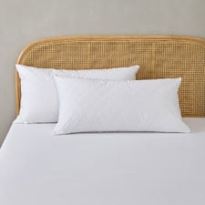 Quilted Hayden Cotton Pillow Protectors (Set of 2)