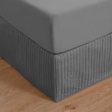 Quilted Microfibre Valance