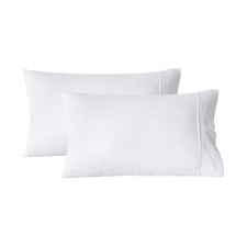 Washed Microfibre Standard Pillowcases (Set of 2)