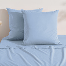 Lulu Cotton-Blend Recycled European Pillowcases (Set of 2)