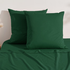 Lulu Cotton-Blend Recycled European Pillowcases (Set of 2)