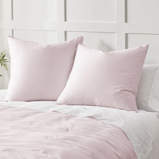 Rhys 400TC Cotton Sateen European Pillowcases (Set of 2)