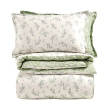 Adelle Cotton Reversible Quilt Cover Set