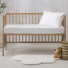 Ropert 300TC Cotton Cot Fitted Sheet Set