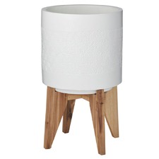 Etali Planter Pots on Stands (Set of 2)