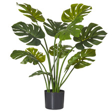 90cm Potted Faux Monstera Plant