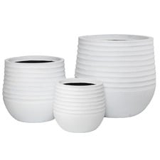 3 Piece Ryker Stonelite Planter Set
