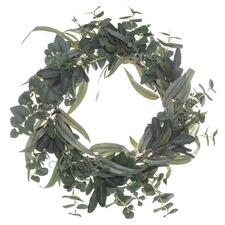 Green Artificial Mixed Native Christmas Wreath