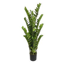 120cm Potted Faux Zanzibar Gem Plant