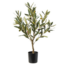 60cm Potted Faux Olive Tree