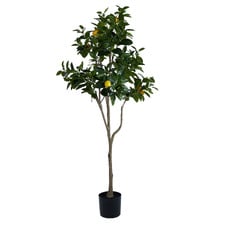 180cm Potted Faux Lemon Tree