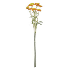 54cm Faux Mini Straw Flower Bouquet