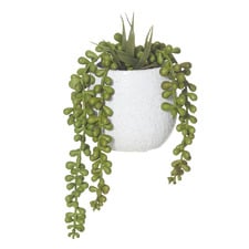 22cm Potted Faux Pearls Plant