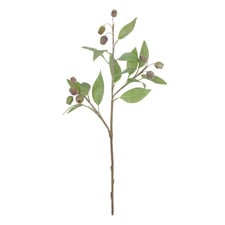 67cm Faux Eucalyptus Gumnut Spray