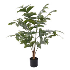 90cm Potted Faux Caryota Palm Tree