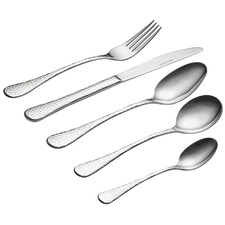 Salt & Pepper Moscow Stainless Steel Cutlery Set 40 Piece