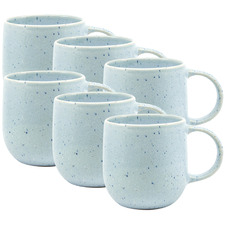 Mist Naoko 380ml Stoneware Mugs (Set of 6)