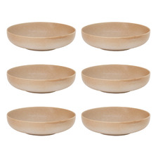 Bronze Hue 20cm Stoneware Bowls (Set of 6)