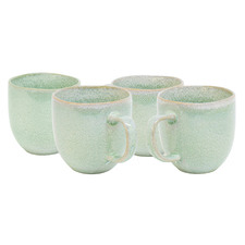 Green Series 380ml Stoneware Mugs (Set of 4)