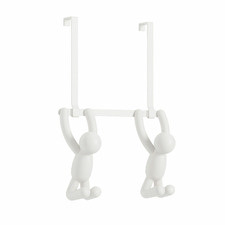 Buddy 2 Hook Steel Over-The-Door Hanger