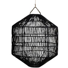 Octagonal Azin Jute Pendant Light