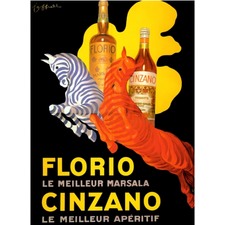 Florio Cinzano Vintage Canvas Wall Art