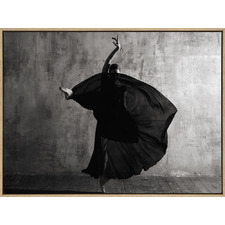 To Dance Framed Canvas Wall Art