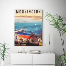 Vintage Mornington Canvas Wall Art
