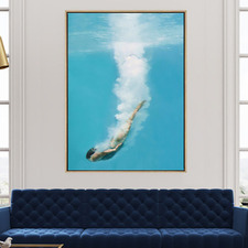 Deep Sea Loving Right Canvas Wall Art