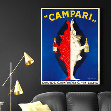 Campari Brothers Vintage Canvas Wall Art