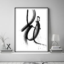 Black & White Dreams 2 Printed Wall Art