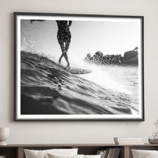 Two Step Tango Framed Paper Print Wall Art