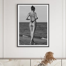 Cool Down Framed Paper Print Wall Art