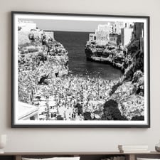 Italian Summer Dreams Framed Paper Print Wall Art