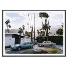 Partners in Crime Framed Paper Print Wall Art