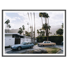 Partners in Crime Framed Paper Print Wall Art