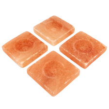 Rivsalt Freeze & Serve Himalayan Salt Plates (Set of 4)