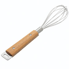 Provisions Wood & Metal Egg Whisk