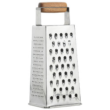Provisions 4 Sided Wood & Metal Grater