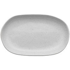 Milk Ecology Speckle 22cm Stoneware Shallow Bowl