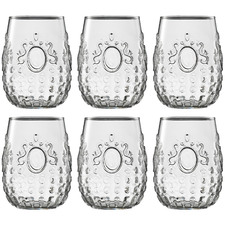 Ecology Marie 490ml Stemless Wine Glasses (Set of 6)