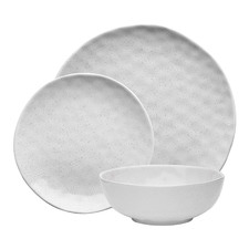 18 Piece Speckle Stoneware Dinner Set